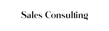 Sales Consulting